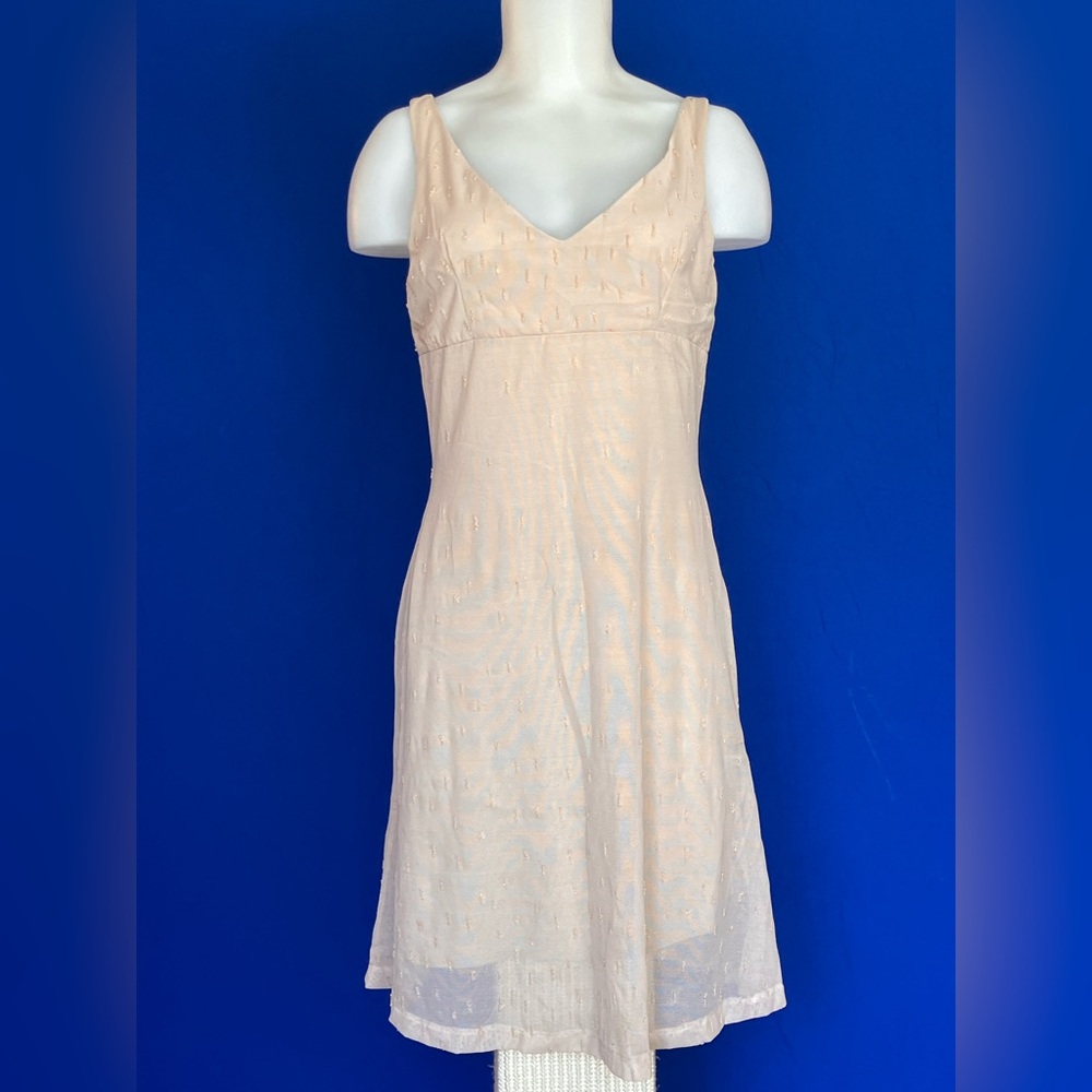 Size M Alexia Admor Beaded Cream Dress